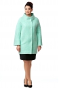 Женское пальто из текстиля с воротником 8009906