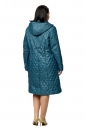 Женское пальто из текстиля с капюшоном 8010508-3