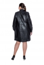Женское кожаное пальто из натуральной кожи с воротником 8011570-2