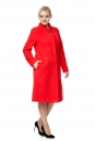 Женское пальто из текстиля с воротником 8011701-2