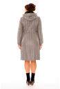 Женское пальто из текстиля с капюшоном, отделка искусственный мех 8011880-3