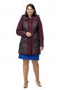 Женское пальто из текстиля с капюшоном 8011901
