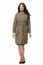 Женское пальто из текстиля с воротником 8012011-4