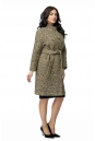 Женское пальто из текстиля с воротником 8012011-5