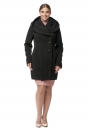 Женское пальто из текстиля с капюшоном 8012094-2