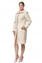 Женское пальто из текстиля с воротником 8012114-2