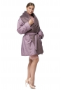 Женское пальто из текстиля с воротником 8012186-2