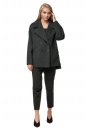 Женское пальто из текстиля с воротником 8012188