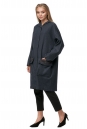 Женское пальто из текстиля с капюшоном 8012191-2
