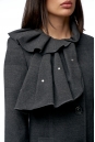 Женское пальто из текстиля с воротником 8012501-4