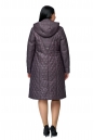 Женское пальто из текстиля с капюшоном 8012621-3