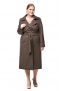 Женское пальто из текстиля с воротником 8012672-2