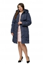 Женское пальто из текстиля с капюшоном 8012690-2