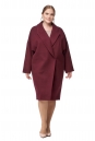 Женское пальто из текстиля с воротником 8012698-2
