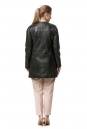 Женское кожаное пальто из натуральной кожи без воротника 8013041-3