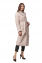 Женское пальто из текстиля с воротником 8013514-2