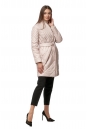 Женское пальто из текстиля с воротником 8013520