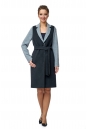 Женское пальто из текстиля с воротником 8013691-2