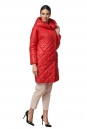 Женское пальто из текстиля с капюшоном 8013846-2