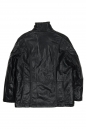 Мужская кожаная куртка из эко-кожи с воротником 8014151-3