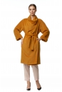 Женское пальто из текстиля с воротником 8016684-2