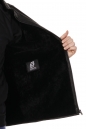 Мужская кожаная куртка из натуральной кожи с воротником, отделка овчина 8018678-5