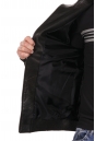 Мужская кожаная куртка из натуральной кожи с воротником 8022123-15