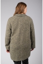 Женское пальто из текстиля с воротником 8023421-10