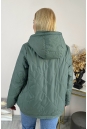 Куртка женская из текстиля с капюшоном 8024082-7